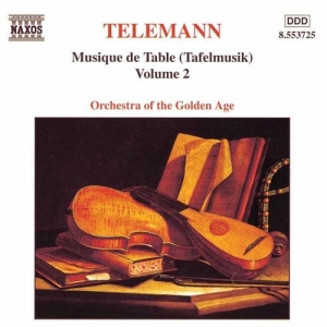 Telemann Georg Philipp - Tafelmusik Vol 2 ryhmässä ME SUOSITTELEMME / Joululahjavinkki: CD @ Bengans Skivbutik AB (2011794)