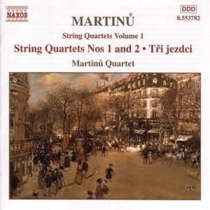 Martinu Bohuslav - String Quartets Vol 1 ryhmässä ME SUOSITTELEMME / Joululahjavinkki: CD @ Bengans Skivbutik AB (2011801)