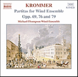 Krommer Franz - Partitas For Wind Ens ryhmässä ME SUOSITTELEMME / Joululahjavinkki: CD @ Bengans Skivbutik AB (2011805)