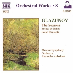 Glazunov Alexander - The Seasons ryhmässä ME SUOSITTELEMME / Joululahjavinkki: CD @ Bengans Skivbutik AB (2011806)