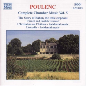 Poulenc Francis - Complete Chbr Music Vol 5 ryhmässä ME SUOSITTELEMME / Joululahjavinkki: CD @ Bengans Skivbutik AB (2011809)