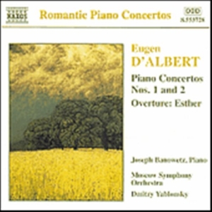 Albert Eugen D - Piano Concertos 1 & 2 ryhmässä CD @ Bengans Skivbutik AB (2011823)