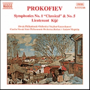 Prokofiev Sergey - Symphonies 1 & 5 ryhmässä ME SUOSITTELEMME / Joululahjavinkki: CD @ Bengans Skivbutik AB (2011860)