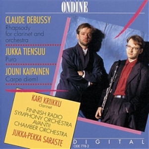 Debussy Tiensuu Ka - Works For Clarinet And Orchest ryhmässä CD @ Bengans Skivbutik AB (2011948)