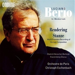 Berio Luciano - Rendering, Stanze ryhmässä CD @ Bengans Skivbutik AB (2012038)