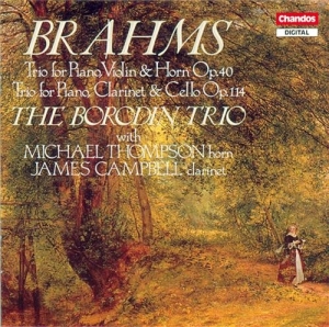 Brahms - Piano Violin & Horn ryhmässä CD @ Bengans Skivbutik AB (2012274)