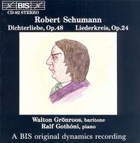 Schumann Robert - Dichterliebe Liederkreis ryhmässä CD @ Bengans Skivbutik AB (2012293)