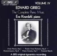 Grieg Edvard - Complete Piano Music Vol 4 ryhmässä ME SUOSITTELEMME / Joululahjavinkki: CD @ Bengans Skivbutik AB (2012457)