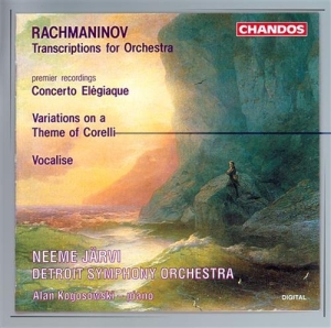 Rachmaninov - Concerto Elegiaque ryhmässä CD @ Bengans Skivbutik AB (2012813)