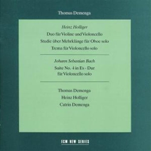 Demenga Thomas - Heinz Holliger / Johann Sebastian B ryhmässä CD @ Bengans Skivbutik AB (2012838)