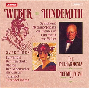 Weber - Five Overtures ryhmässä ME SUOSITTELEMME / Joululahjavinkki: CD @ Bengans Skivbutik AB (2012941)