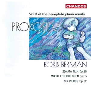 Prokofiev - Piano Works Vol Iii ryhmässä CD @ Bengans Skivbutik AB (2012986)