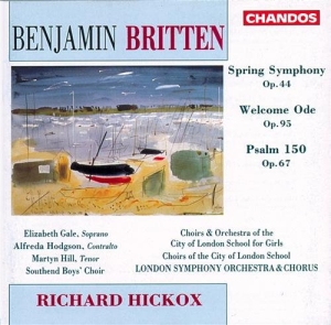 Britten - Spring Symphony ryhmässä ME SUOSITTELEMME / Joululahjavinkki: CD @ Bengans Skivbutik AB (2013002)