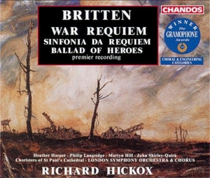 Britten - War Requiem ryhmässä ME SUOSITTELEMME / Joululahjavinkki: CD @ Bengans Skivbutik AB (2013073)