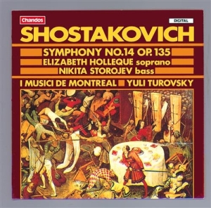 Shostakovich - Symphony No. 14 ryhmässä ME SUOSITTELEMME / Joululahjavinkki: CD @ Bengans Skivbutik AB (2013119)