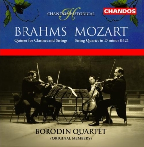 Brahms / Mozart - Quintet For Clarinet & Strings ryhmässä CD @ Bengans Skivbutik AB (2013139)