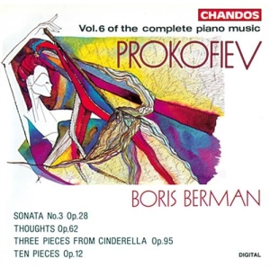 Prokofiev - Piano Vol 6 ryhmässä CD @ Bengans Skivbutik AB (2013274)