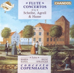 Scheibe / Hasse / Agrell - Flute Concertos ryhmässä ME SUOSITTELEMME / Joululahjavinkki: CD @ Bengans Skivbutik AB (2013605)