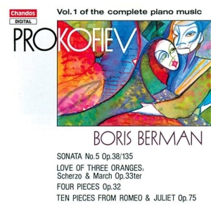 Prokofiev - Piano Music 1 ryhmässä ME SUOSITTELEMME / Joululahjavinkki: CD @ Bengans Skivbutik AB (2013643)