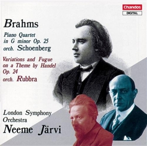 Brahms - Orchestral Piano Quartet ryhmässä CD @ Bengans Skivbutik AB (2013673)