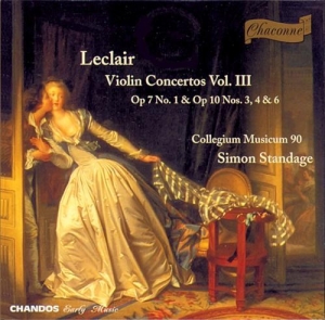 Leclair - Violin Concertos ryhmässä CD @ Bengans Skivbutik AB (2013783)