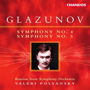 Glazunov - Symphony No. 4/Symphony No. 5 ryhmässä ME SUOSITTELEMME / Joululahjavinkki: CD @ Bengans Skivbutik AB (2013837)