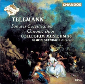 Telemann - Sonates Corellisantes ryhmässä ME SUOSITTELEMME / Joululahjavinkki: CD @ Bengans Skivbutik AB (2013848)