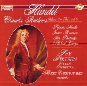 Handel - Chandos Anthems Vol 3 ryhmässä CD @ Bengans Skivbutik AB (2013920)