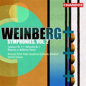 Weinberg - Symphony No.4 ryhmässä CD @ Bengans Skivbutik AB (2013986)