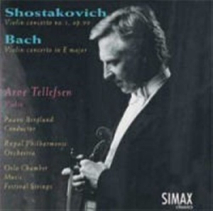 Tellefsenarve - Shostakovich/BachViolin Conc. ryhmässä CD @ Bengans Skivbutik AB (2014110)