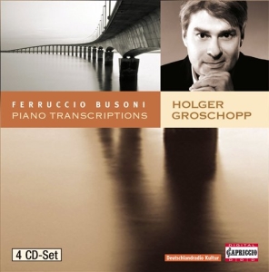 Busoni - Piano Transcriptions ryhmässä CD @ Bengans Skivbutik AB (2014403)