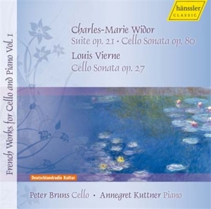 Vierne Widor - V 1: French Works For Cello And Pia ryhmässä ME SUOSITTELEMME / Joululahjavinkki: CD @ Bengans Skivbutik AB (2015197)