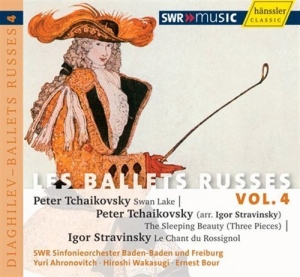 Stravinsky Tschaikovsky - V 4: Les Ballets Russes ryhmässä ME SUOSITTELEMME / Joululahjavinkki: CD @ Bengans Skivbutik AB (2015222)