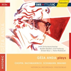 Various - Geza Anda Plays Chopin, Rachmaninov ryhmässä CD @ Bengans Skivbutik AB (2015226)