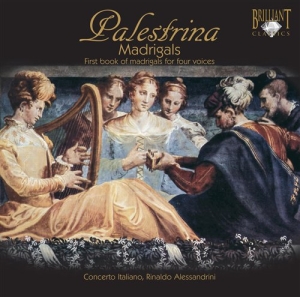 Palestrina G P Da - First Book Of Madrigals For Four Vo ryhmässä CD @ Bengans Skivbutik AB (2015742)