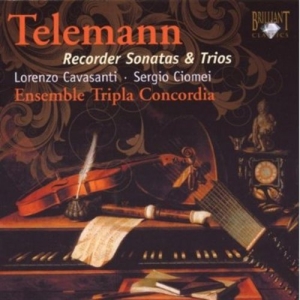 Telemann G P - Recorder Sonatas & Trios ryhmässä CD @ Bengans Skivbutik AB (2015783)