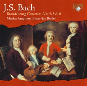 Bach J S - Brandenburg Concertos Nos. 4, 5 & 6 ryhmässä CD @ Bengans Skivbutik AB (2015784)