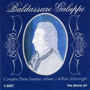 Galuppibaldassare - Complete Piano Sonatas Vol.2 ryhmässä CD @ Bengans Skivbutik AB (2016566)