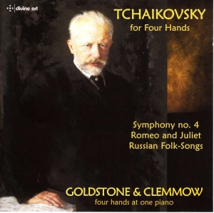 Tschaikowsky - Tchaikovsky For Four Hands ryhmässä CD @ Bengans Skivbutik AB (2016580)