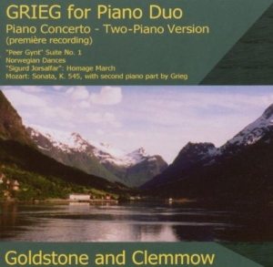 Griegedvard - Music For Piano Duo ryhmässä ME SUOSITTELEMME / Joululahjavinkki: CD @ Bengans Skivbutik AB (2016603)