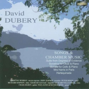 Duberydavid - Songs And Chamber Music ryhmässä CD @ Bengans Skivbutik AB (2016695)