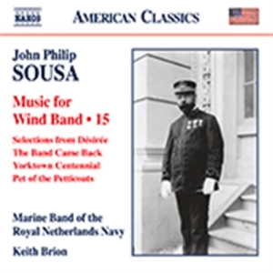 Sousa J P - Music For Wind Band, Vol. 15 ryhmässä ME SUOSITTELEMME / Joululahjavinkki: CD @ Bengans Skivbutik AB (2017072)