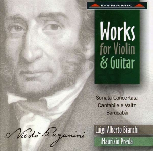 Paganini - Works For Violin And Guitar ryhmässä CD @ Bengans Skivbutik AB (2017126)