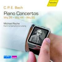 Bach C P E - Piano Concertos Wq20, Wq26 & Wq44 ryhmässä CD @ Bengans Skivbutik AB (2017481)