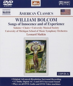 Bolcom William - Songs Of In ryhmässä Musiikki / DVD Audio / Klassiskt @ Bengans Skivbutik AB (2034096)