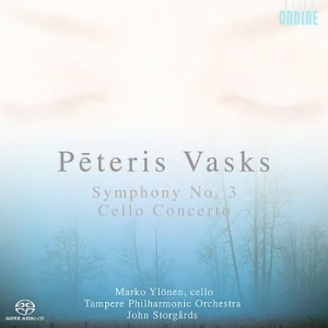 Vasks Peteris - Symphony No. 3, Cello Concerto ryhmässä Musiikki / SACD / Klassiskt @ Bengans Skivbutik AB (2034276)