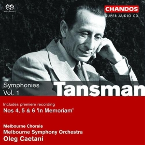 Tansman - Symphonies Vol. 1 ryhmässä Musiikki / SACD / Klassiskt @ Bengans Skivbutik AB (2034564)