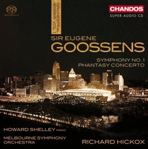 Goossens - Symphony No 1 ryhmässä Musiikki / SACD / Klassiskt @ Bengans Skivbutik AB (2035076)