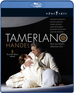 Händel - Tamerlano (Blu-Ray) ryhmässä Musiikki / Musiikki Blu-Ray / Klassiskt @ Bengans Skivbutik AB (2035088)