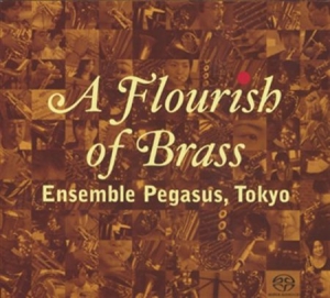 Various Artists - A Flourish Of Brass ryhmässä Musiikki / SACD / Klassiskt @ Bengans Skivbutik AB (2035355)